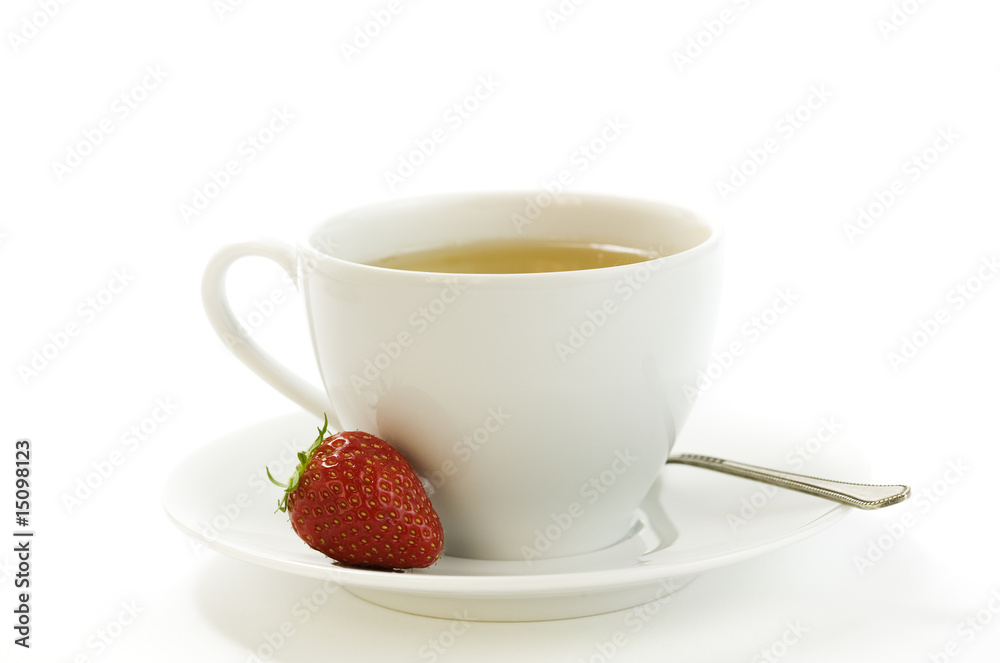 草莓泡茶时间