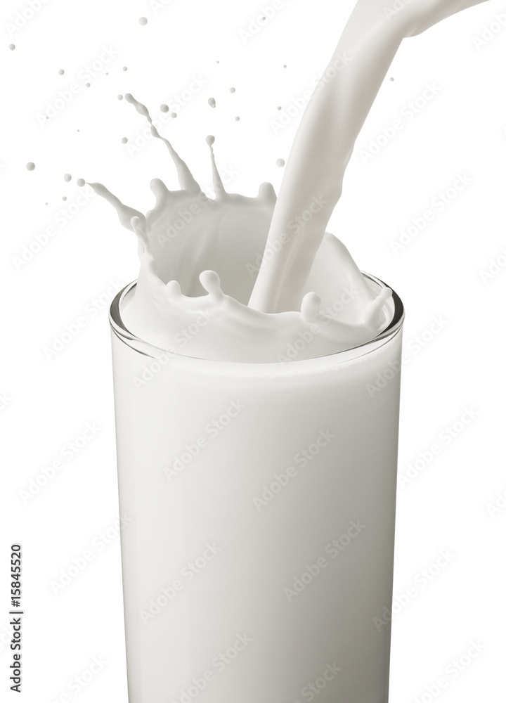 倒一杯牛奶