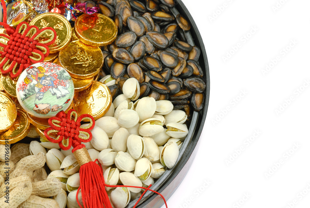 中国农历新年糖果托盘