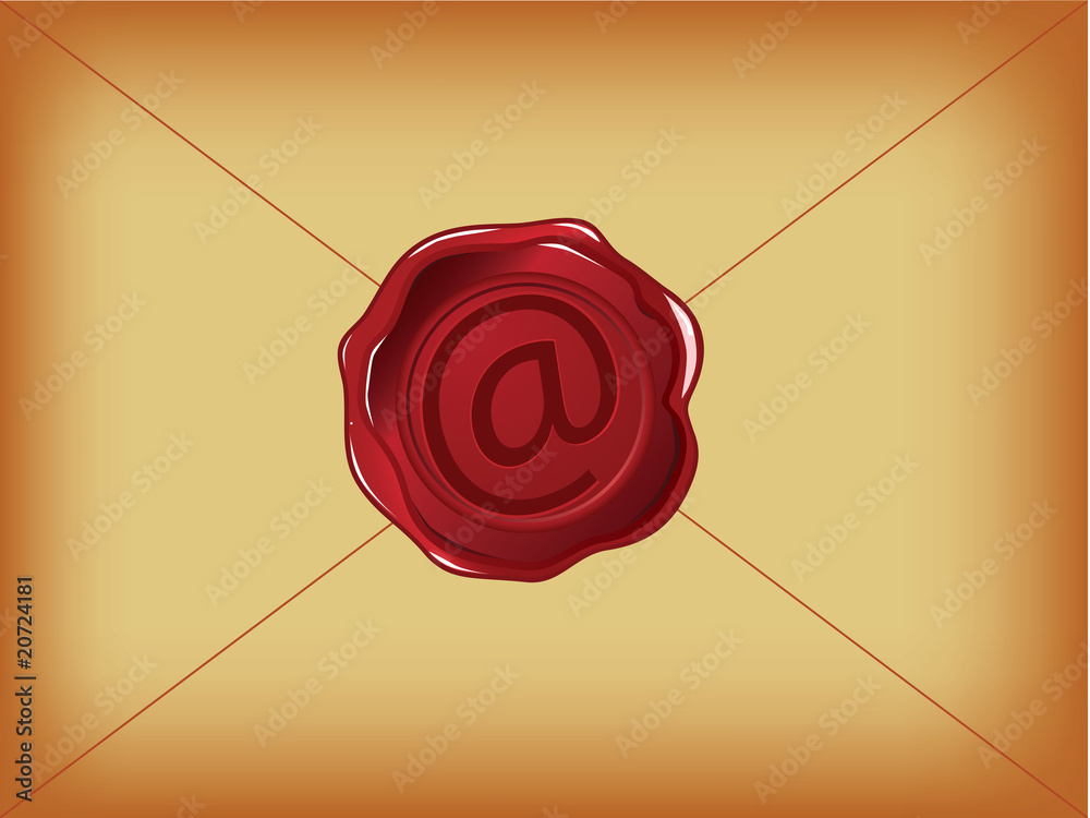 电子邮件概念向量