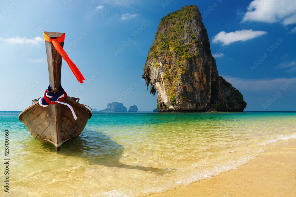 泰国安达曼海热带海滩