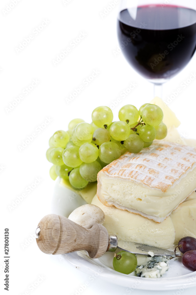 葡萄酒和奶酪