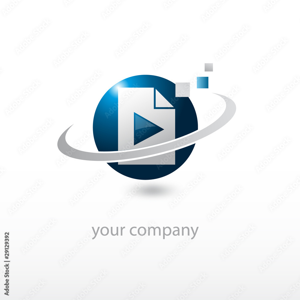 logo entreprise, logo planète