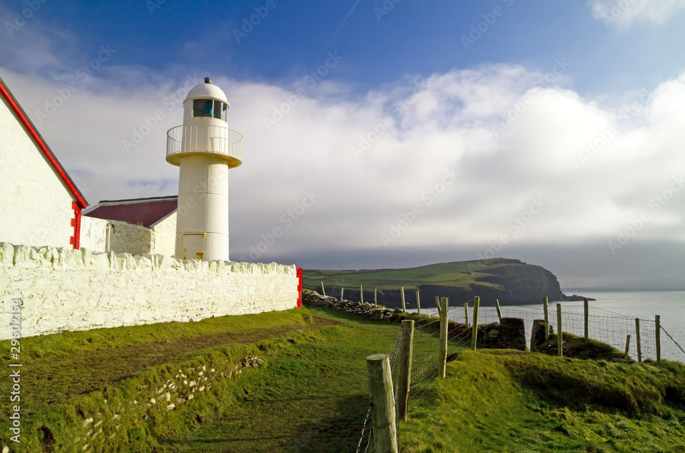 The lighthouse in Dingle, Ireland