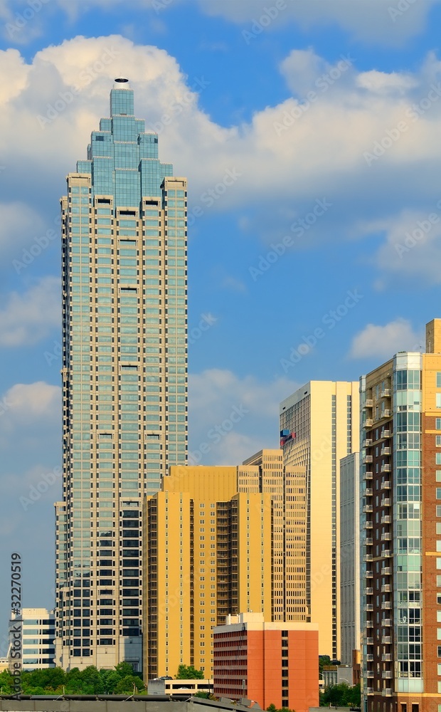 Downtown Atlanta, Georgia Skyline