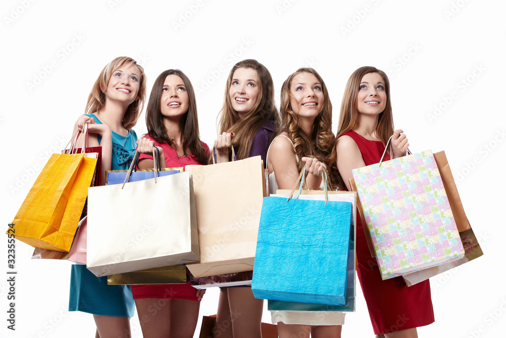 购物女性
