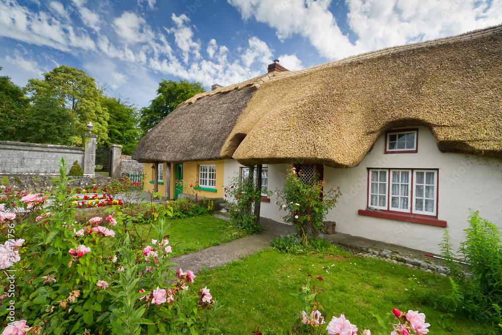 阿达雷的爱尔兰传统小屋