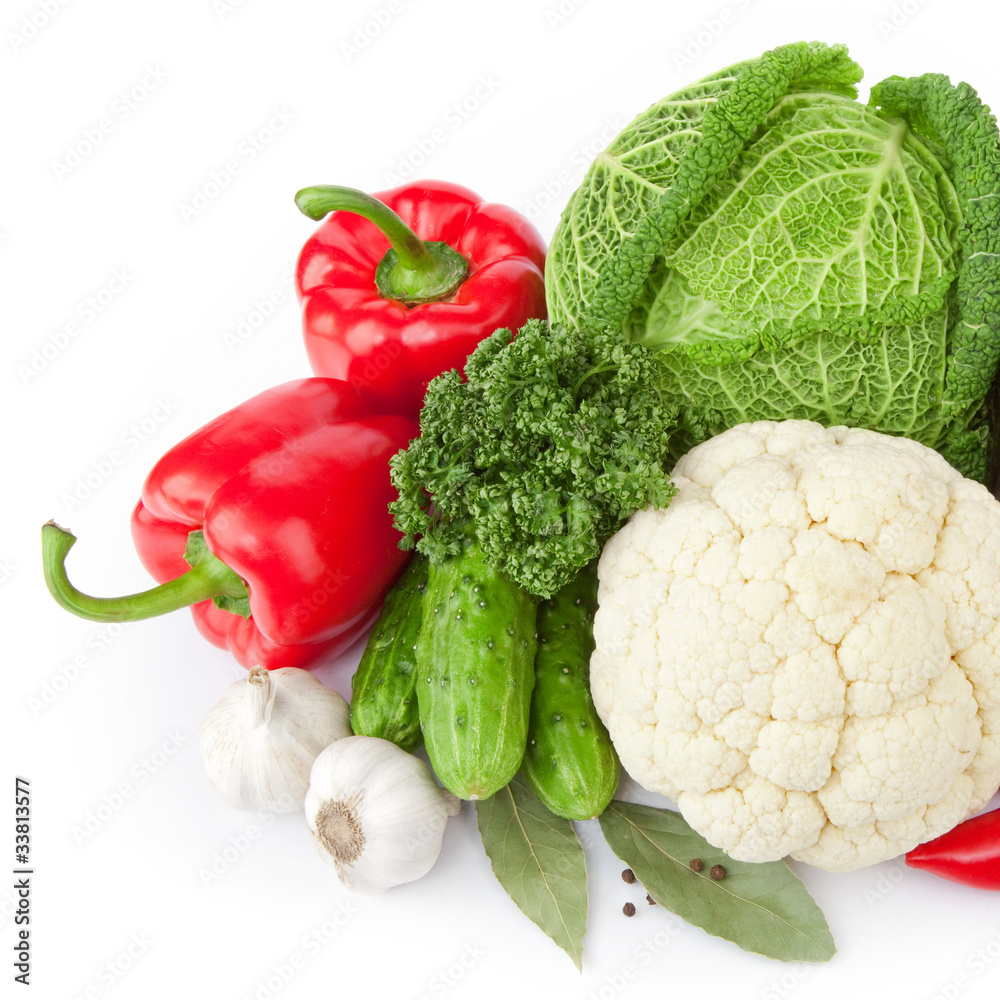 分离出多种生蔬菜的成分