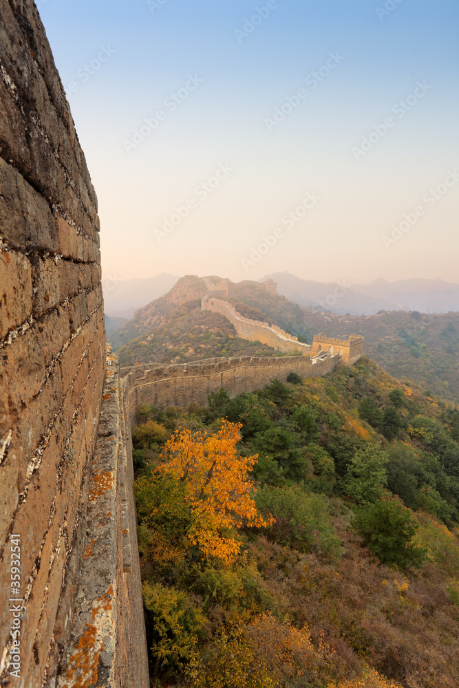 great wall  of China