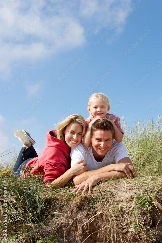 Family outdoors