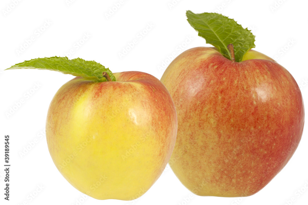 大小两个苹果