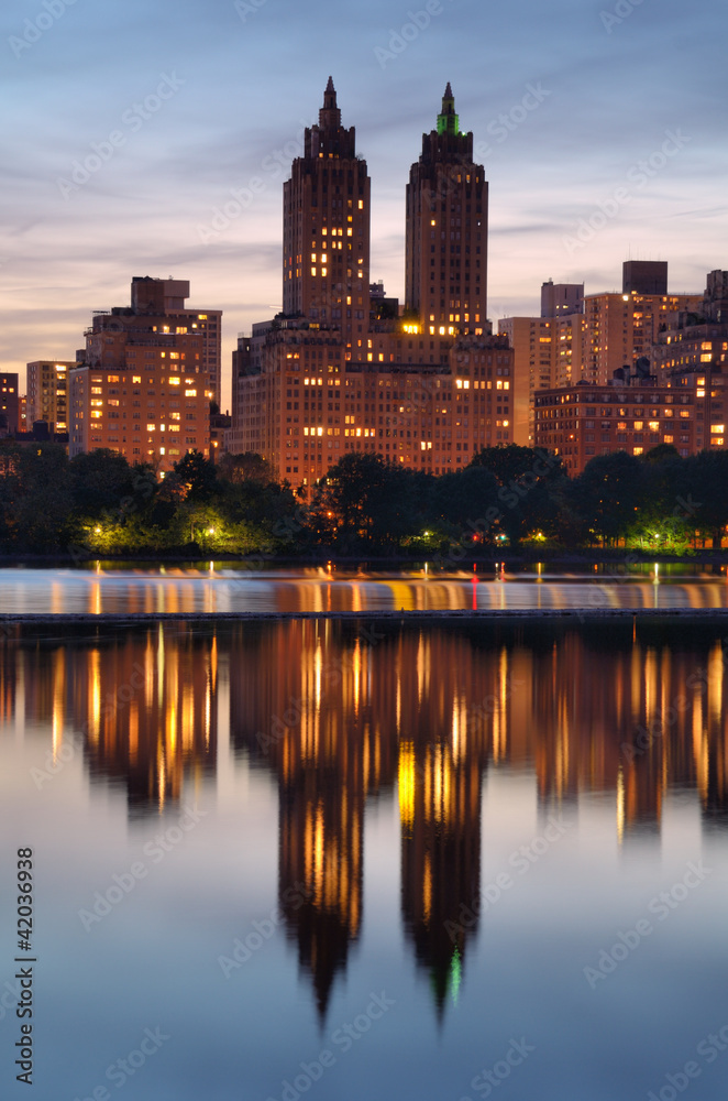 Central Park West in New York City