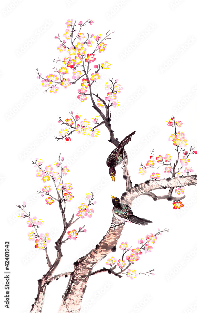 中国传统梅花画