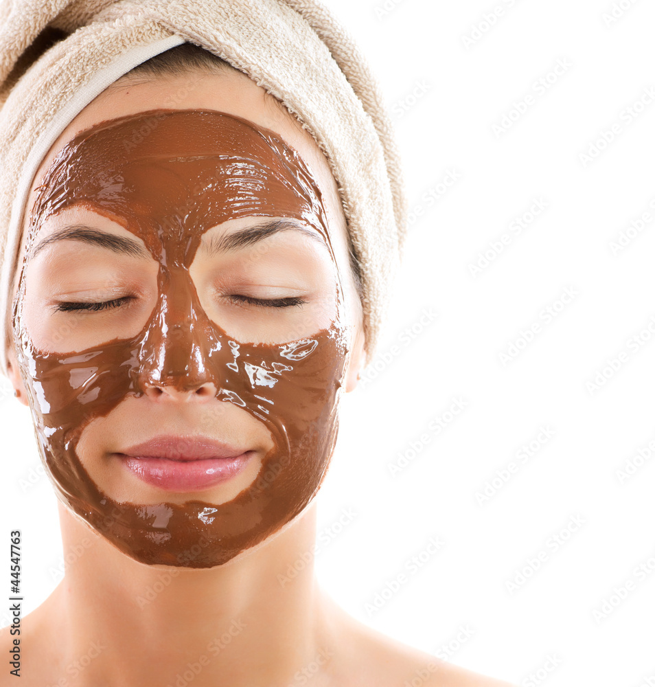 Facial Chocolate Mask. Spa