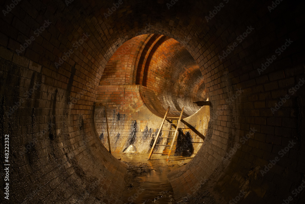 地下旧污水处理厂