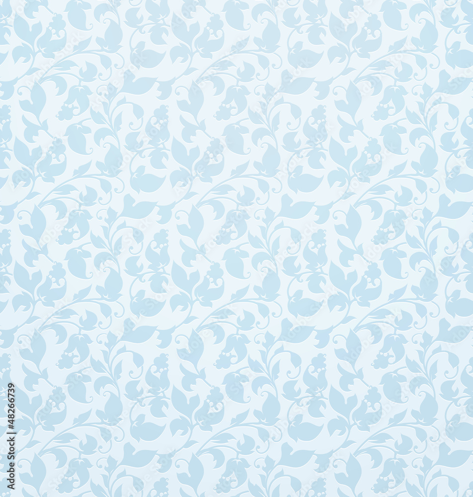 Seamless pattern, blue