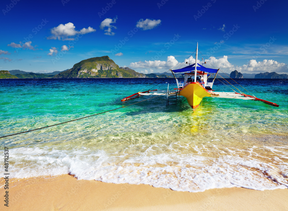 菲律宾热带海滩
