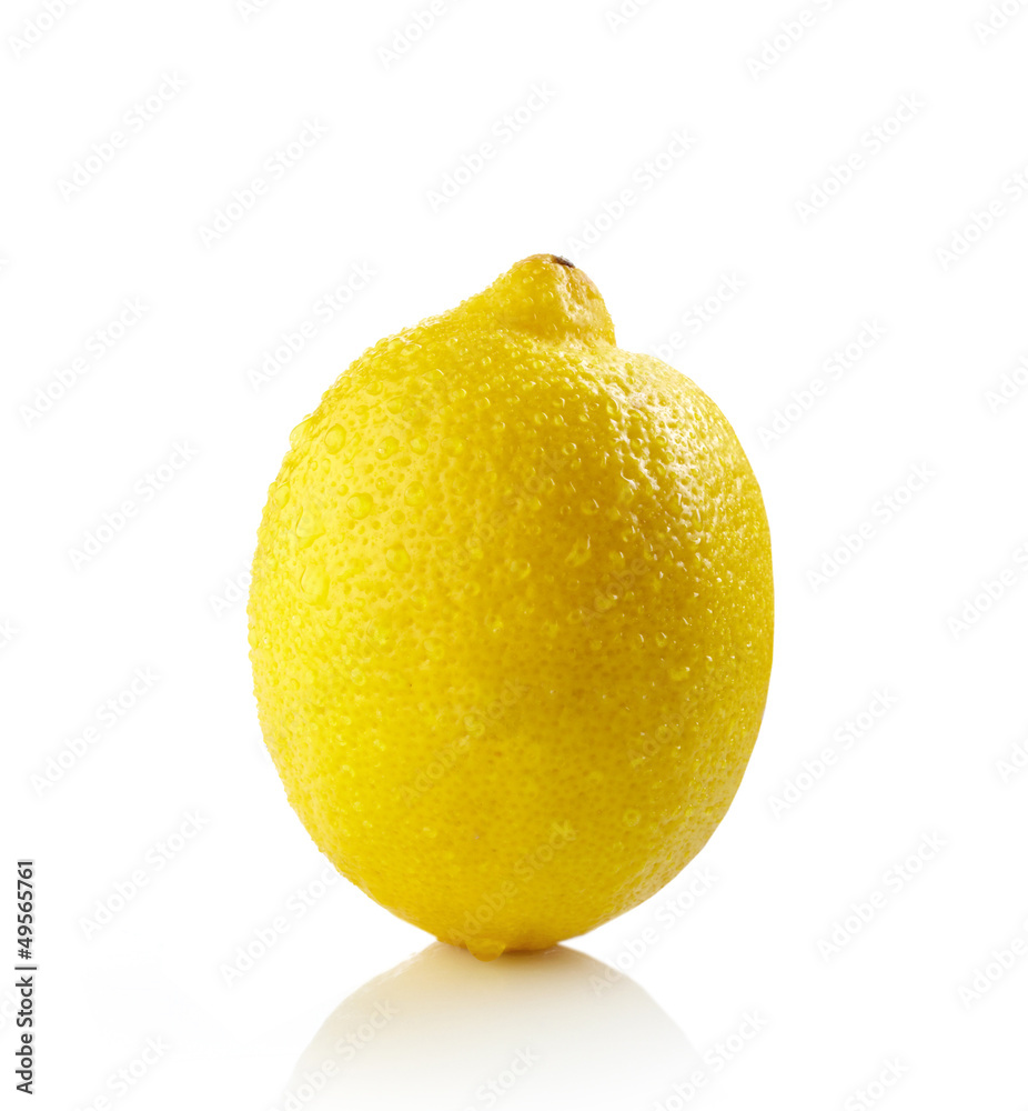 新鲜湿柠檬