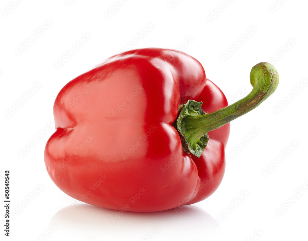 fresh red paprika