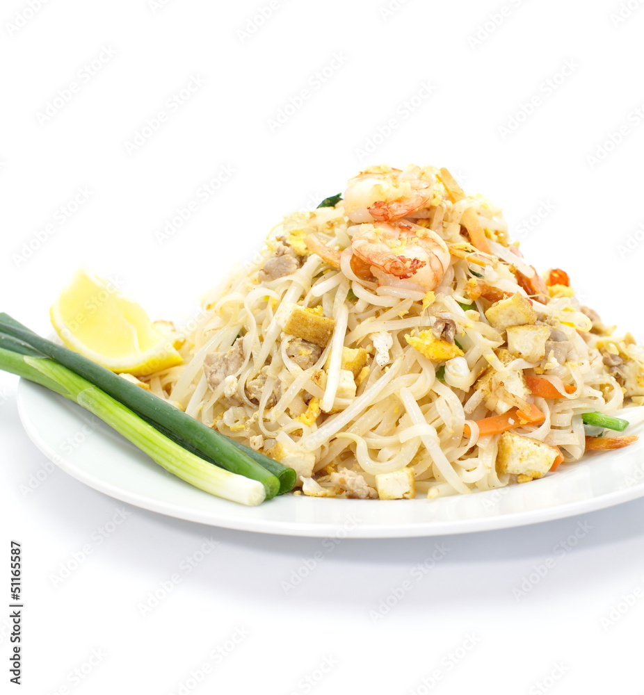 Thai noodle yummy padthai best food in Thailand