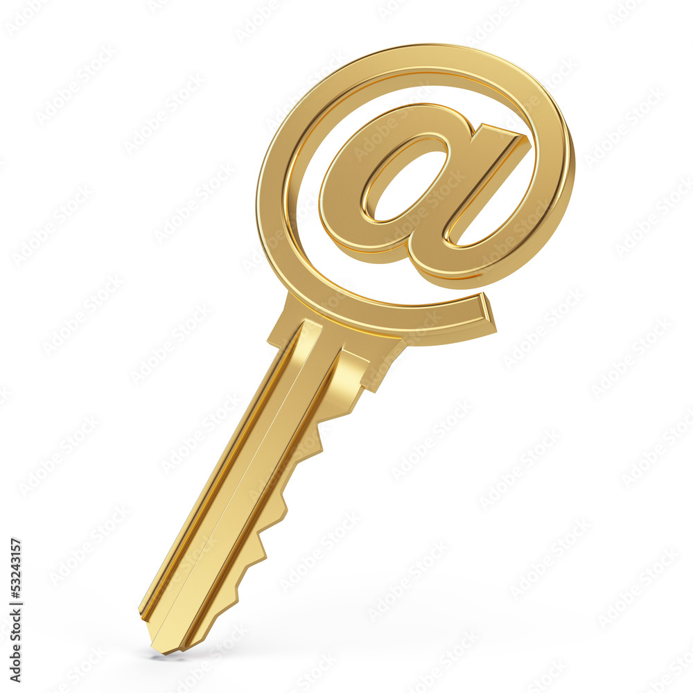 电子邮件密钥概念