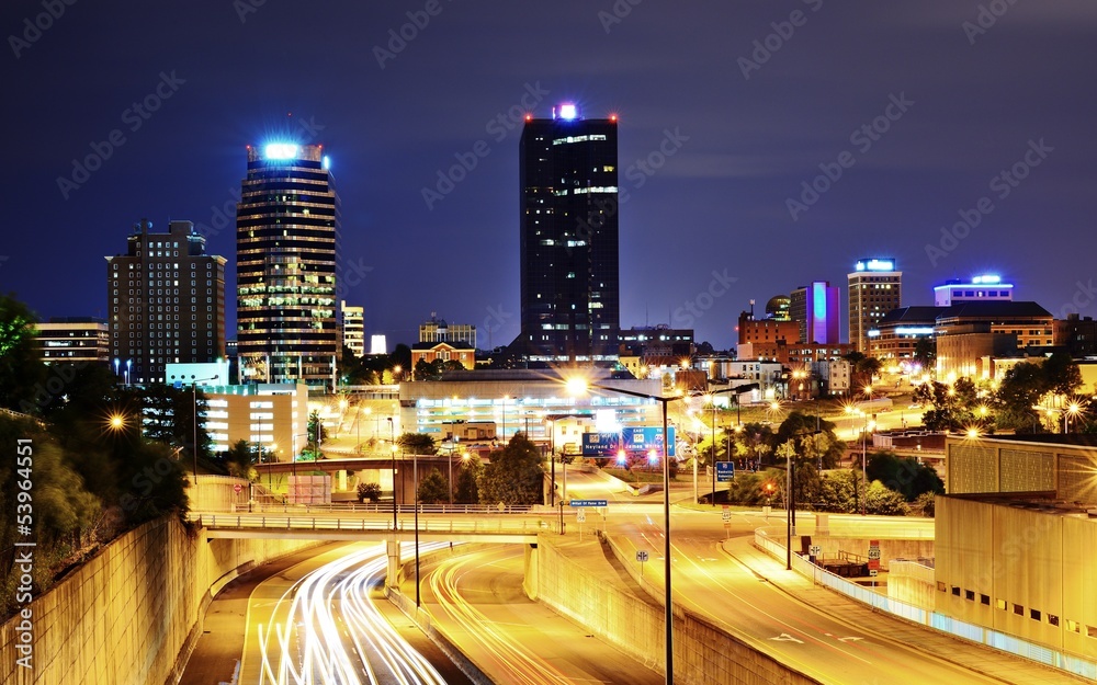 Downtown Knoxville, Tennessee Cityscape