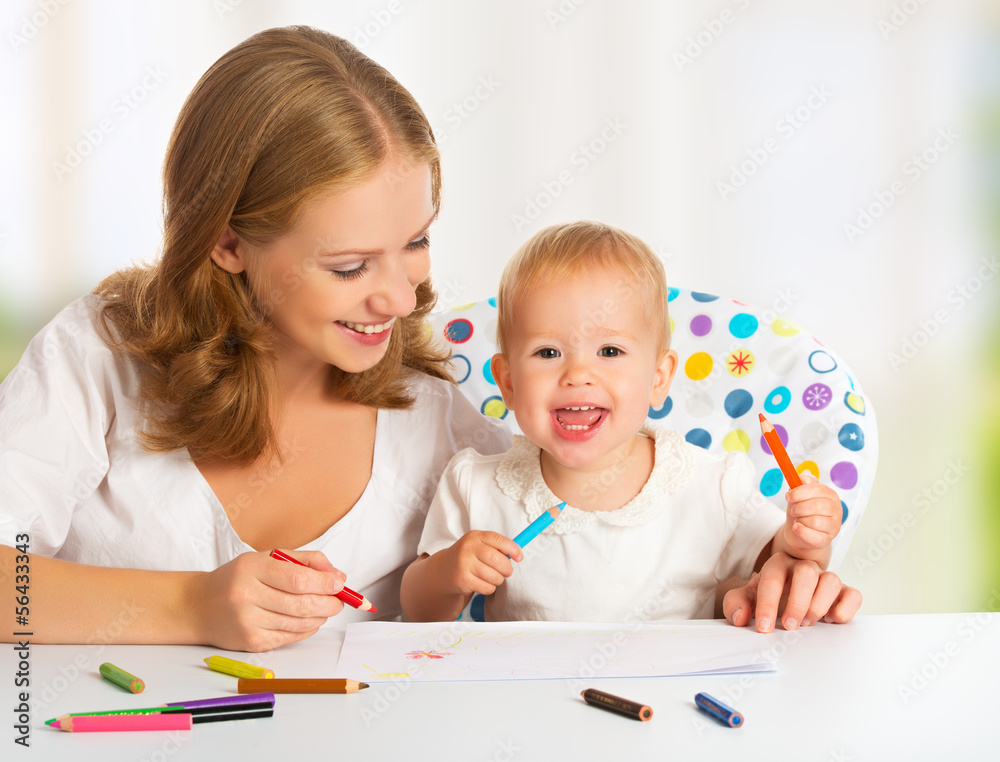 母婴彩绘铅笔