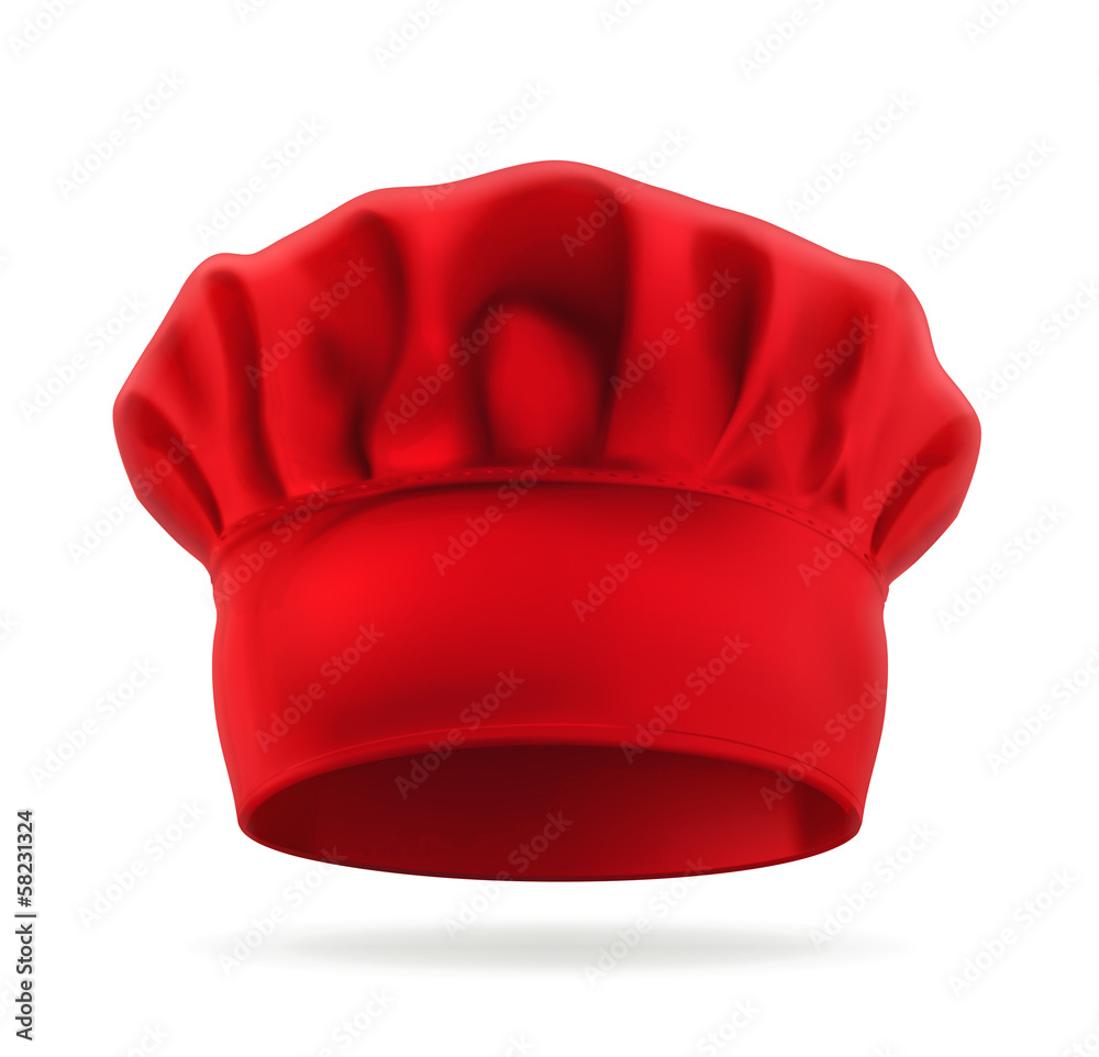 红色厨师帽