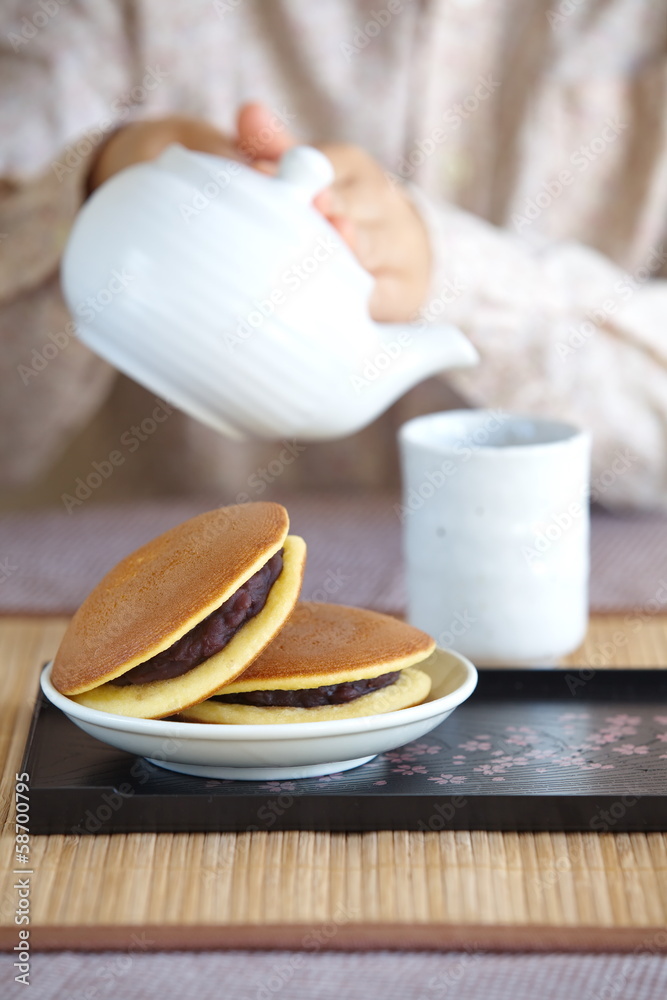 Dorayaki Japanese Traditional Pancake Dessert
