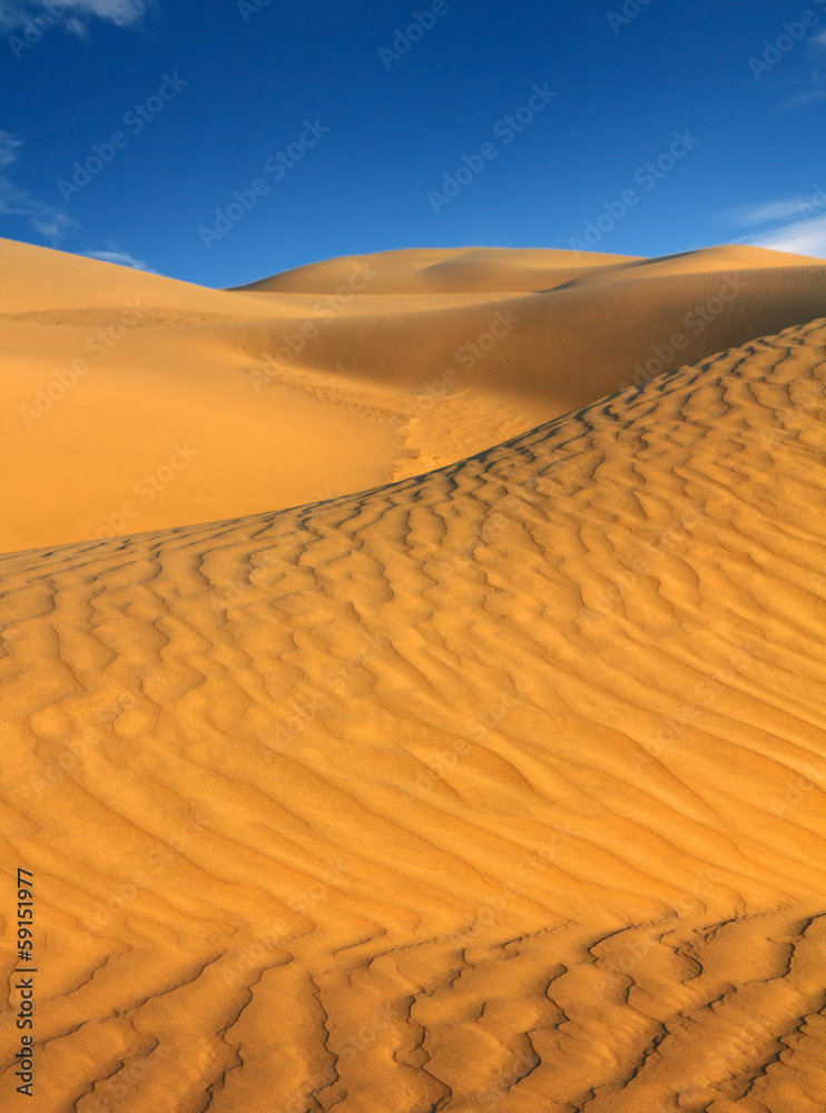 沙漠中的地貌