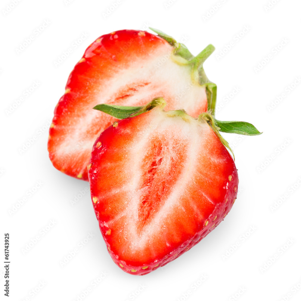 一半草莓