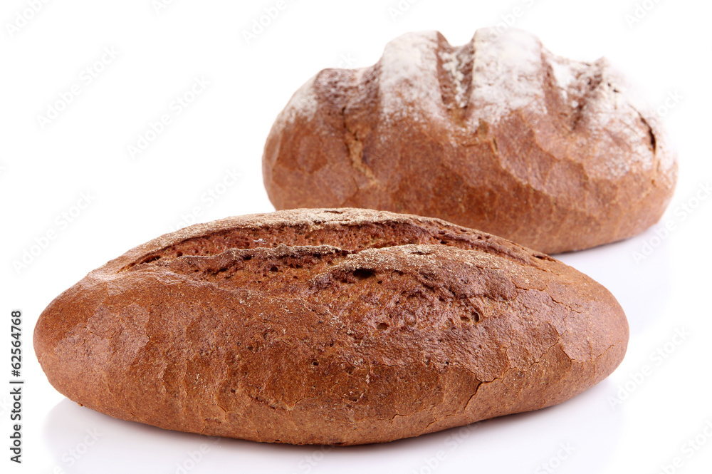 白面包分离黑麦面包