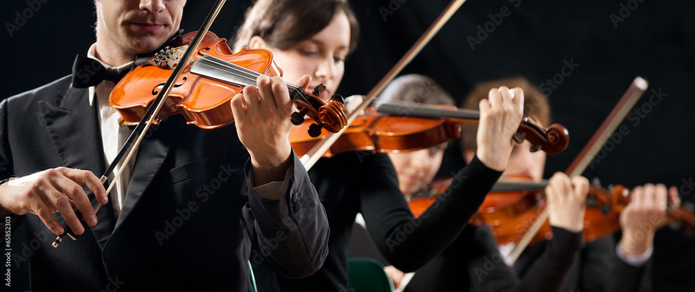 小提琴管弦乐队表演