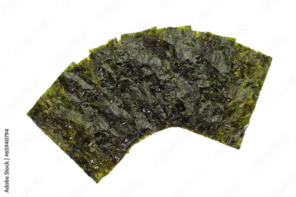 日本食品nori干海藻或食用海藻