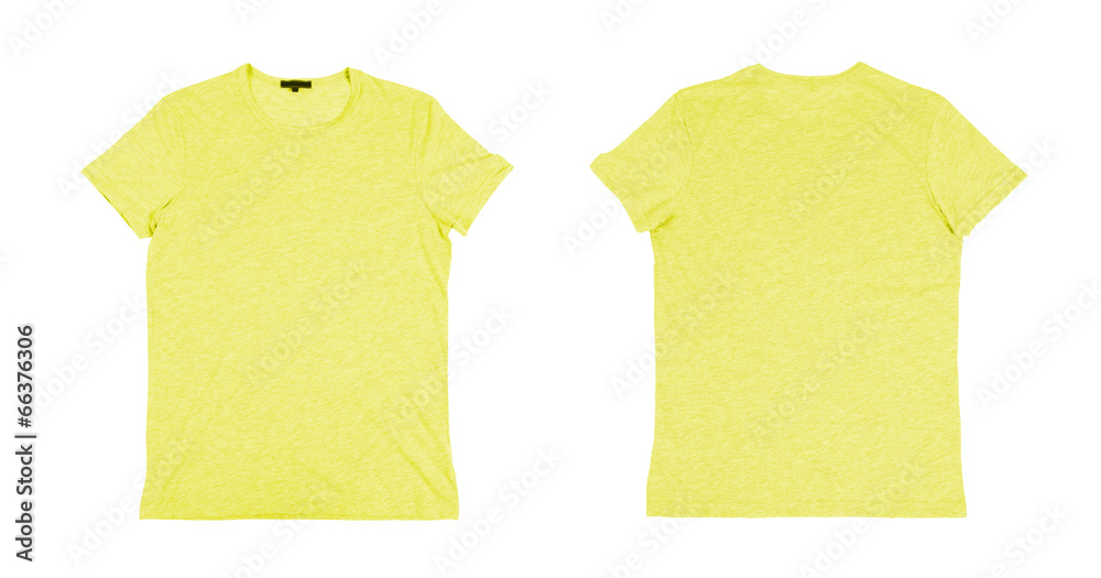 two yellow tshirt