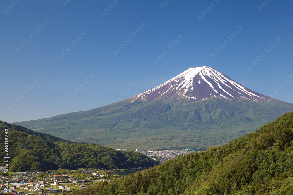 夏季富士山