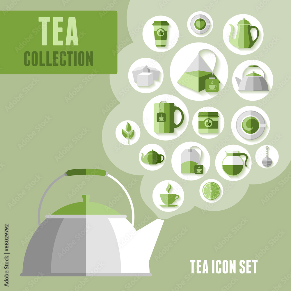 茶具图标集