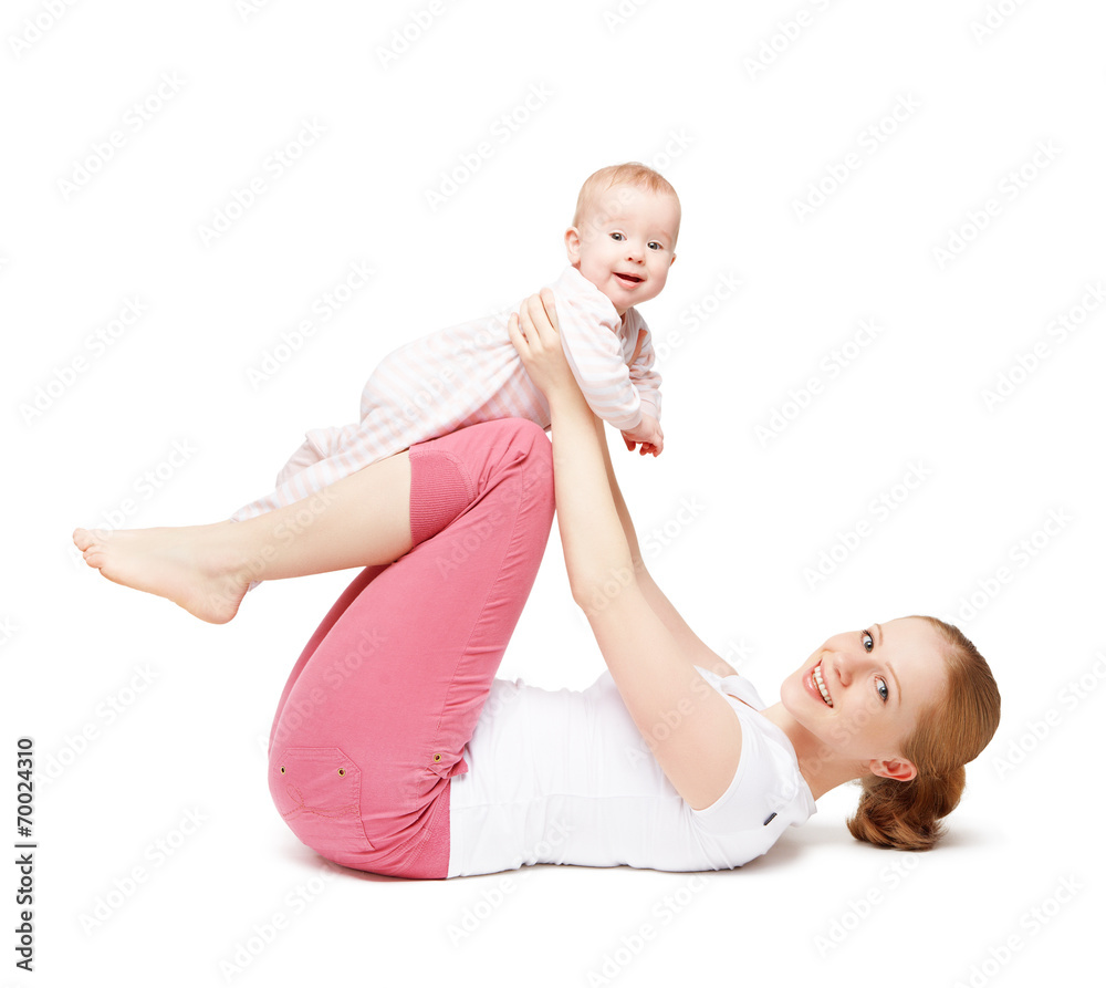 母婴体操、瑜伽练习隔离