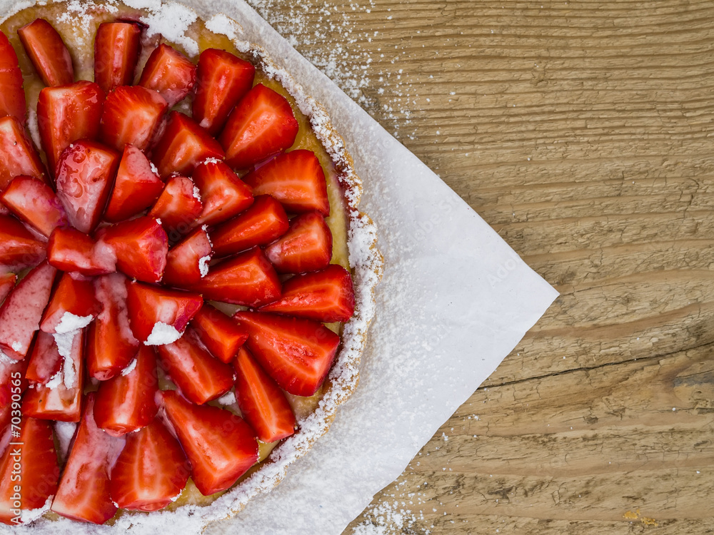 木底草莓芝士蛋糕