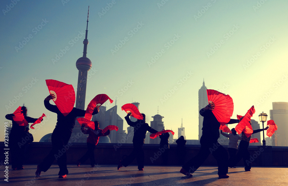 有粉丝的中国传统舞蹈