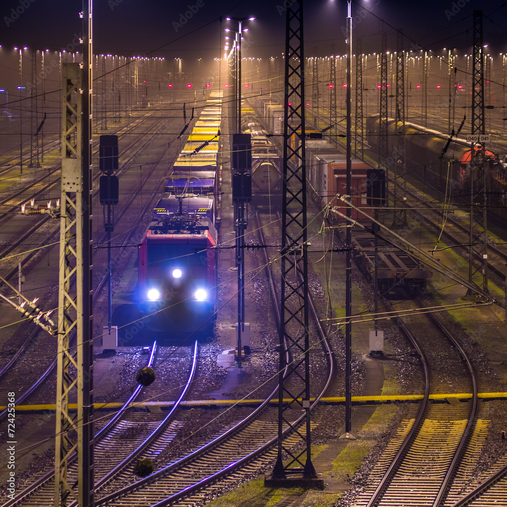 Güterbahnhof @ night