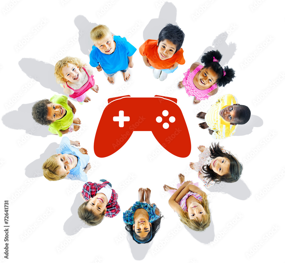多民族儿童与游戏概念