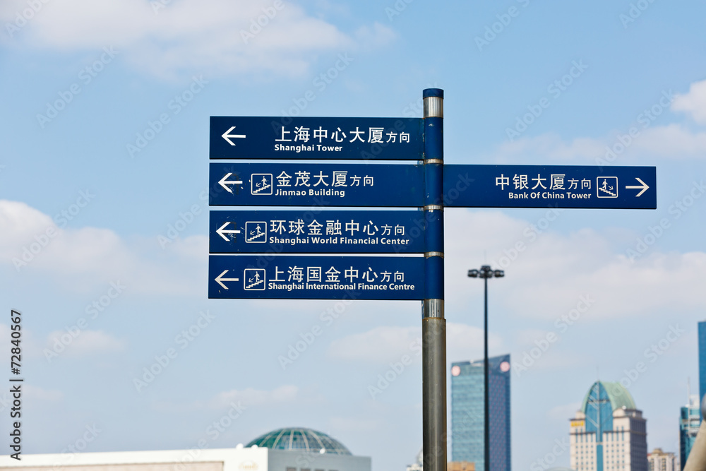 上海市中心的标志