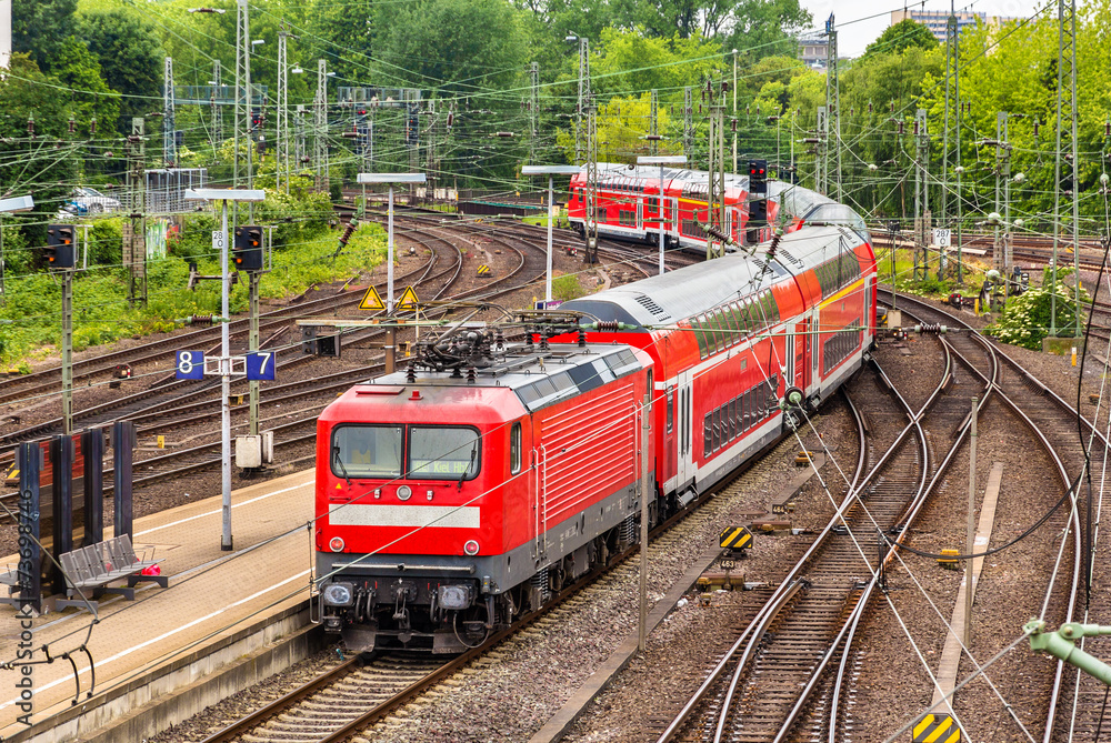 汉堡-上普敦霍夫站区域特快列车-德国