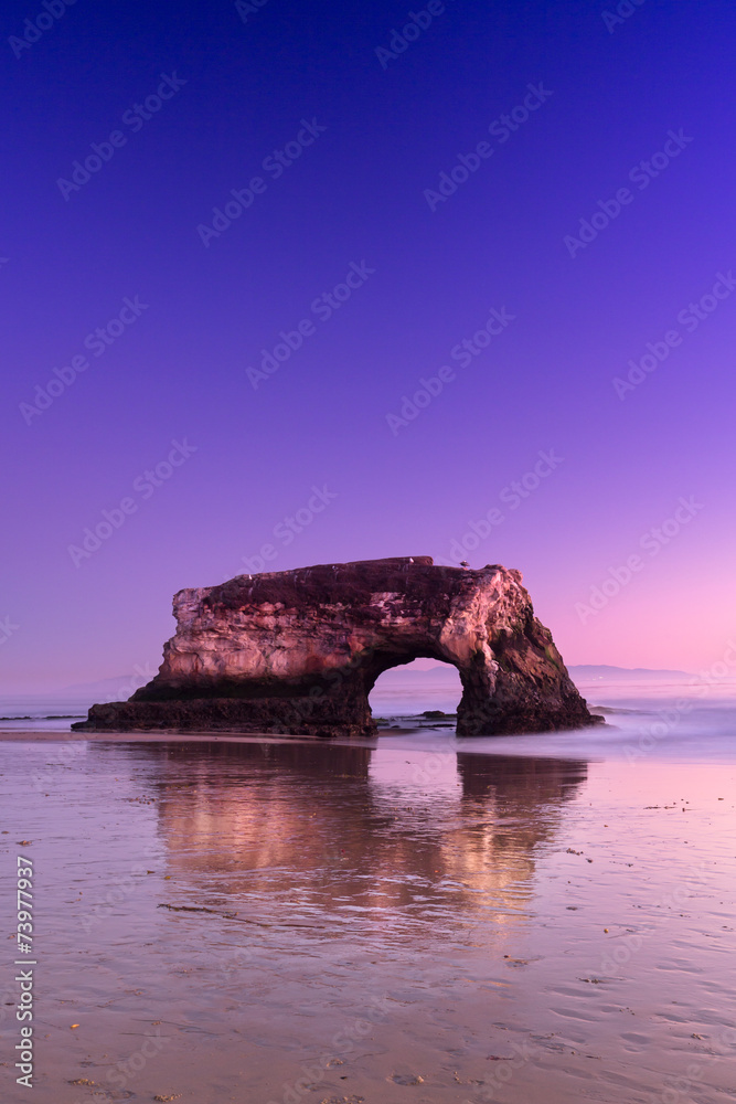 加州圣克鲁斯自然桥州立海滩