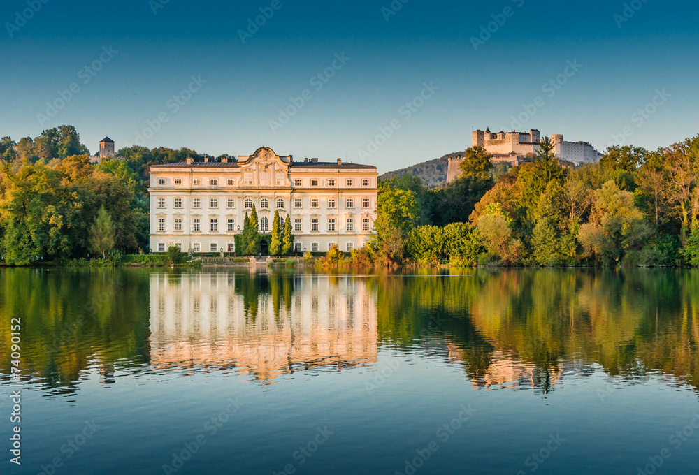 奥地利萨尔茨堡著名的Leopoldskron城堡