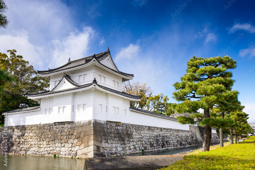 日本京都的二条城堡