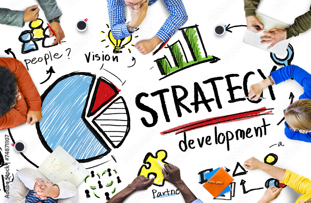 战略发展目标营销愿景规划商业大会
