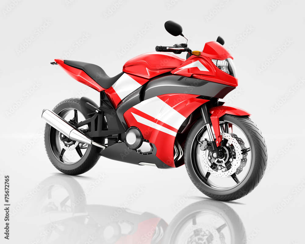 摩托车-摩托车-车辆骑行交通概念