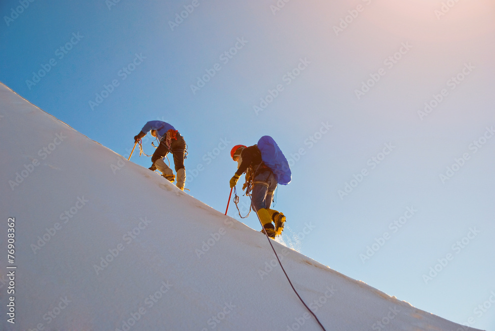 冬季登山者
